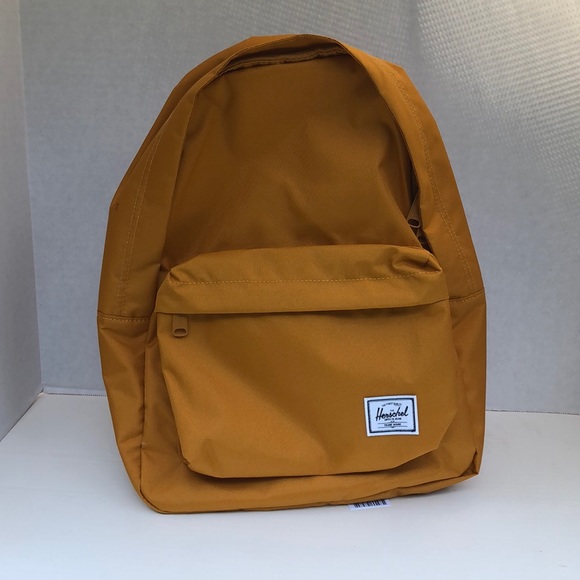 herschel mustard backpack